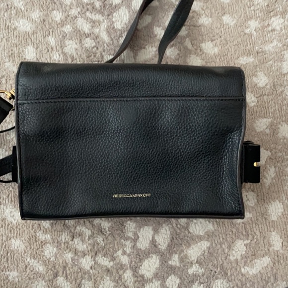 Rebecca Minkoff Fringe black crossbody/clutch - Picture 4 of 7